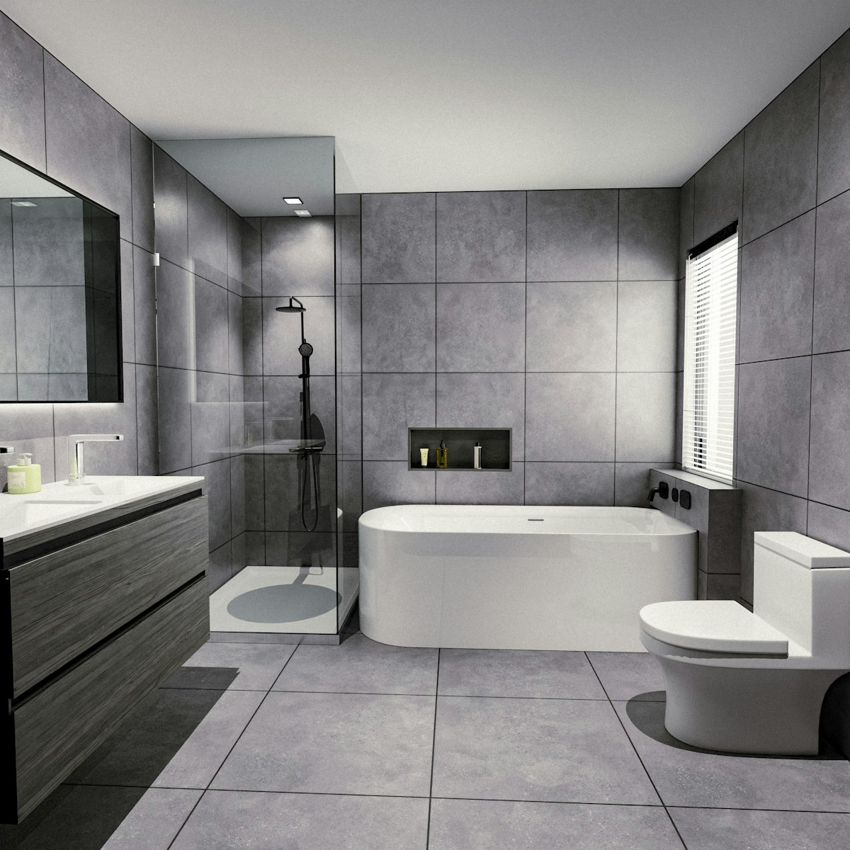 Bathroom Remodeling Deep River CT completed project