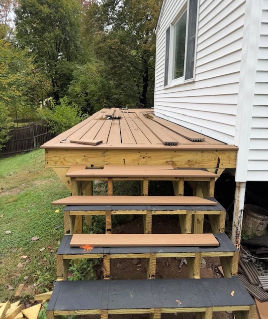 Deck Building Westbrook CT completed project